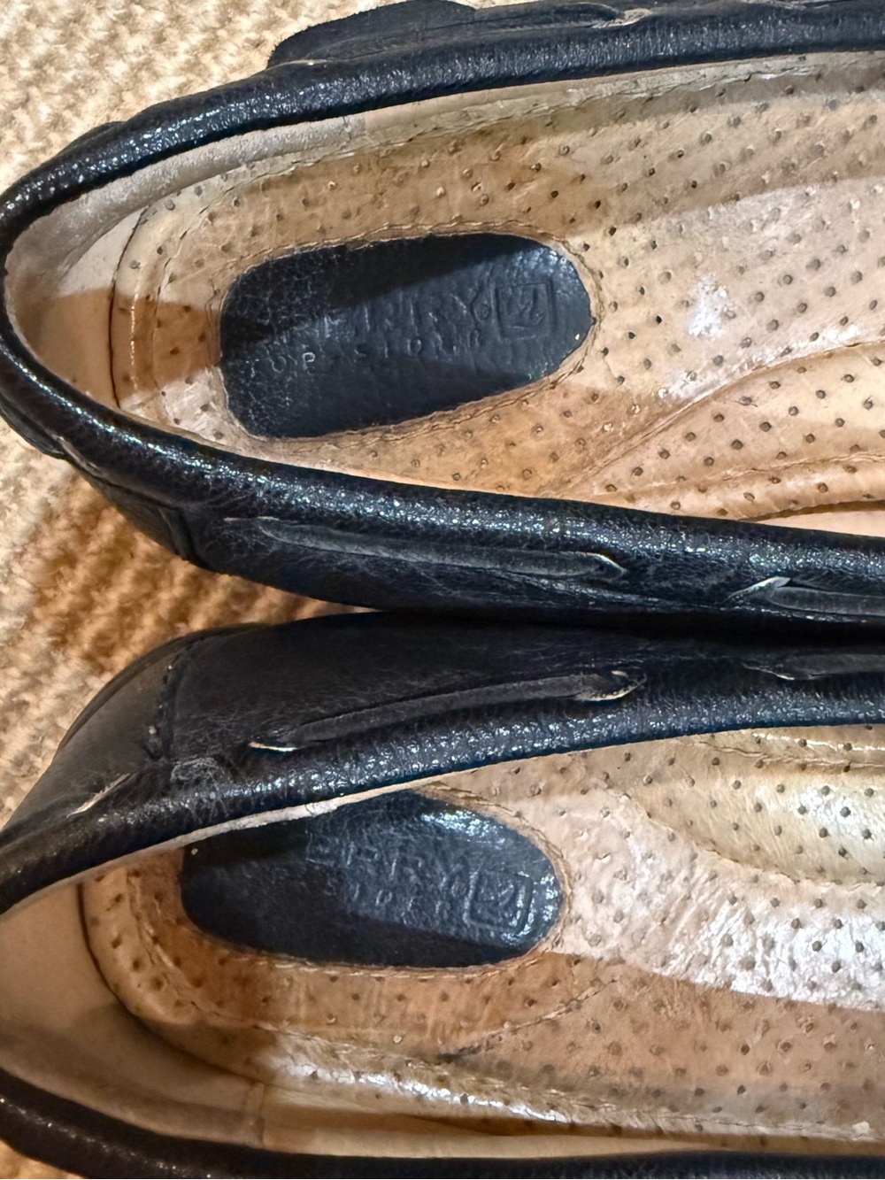 Sperry Black Rubber Sole loafers - Picture 3 of 7